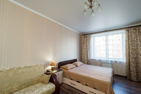 Комфортная стильная квартира-студия с новым евроремонтом