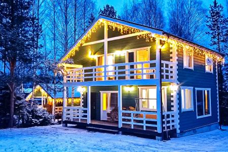 Коттедж с баней у леса в 10 км от &laquo;Игоры&raquo;