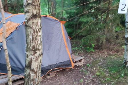 Палаточный лагерь. Отдых на природе.