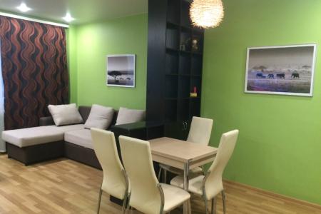 Однокомнатные апартаменты класса "ЛЮКС" с креативными элементами дизайна в элитном доме. Шаговая дос