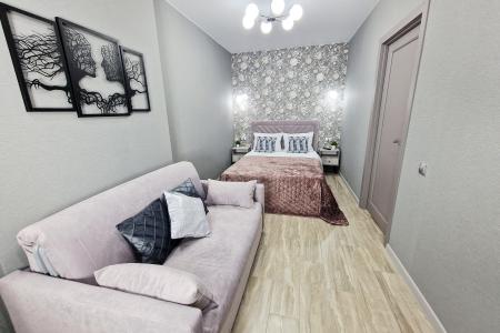 Современная однокомнатная квартира в новом доме