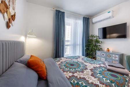 Дизайнерская студия с атмосферой отеля